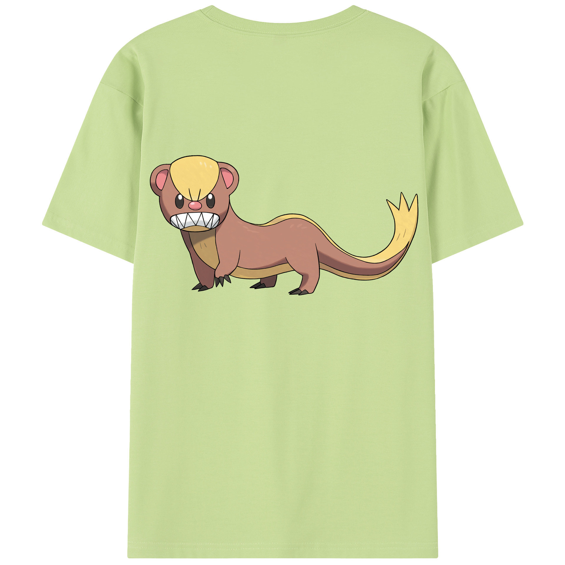 （画像用） ポケットモンスター Pokémon 綿100％半袖Tシャツ（背面プリント）